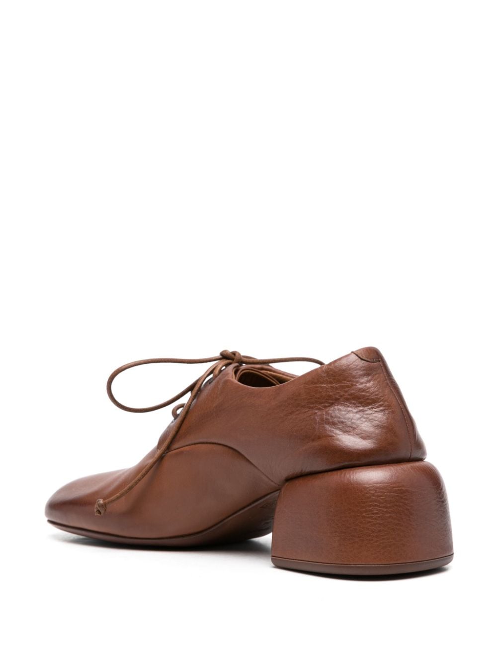 Shop Marsèll 50mm Leather Brogues In Brown