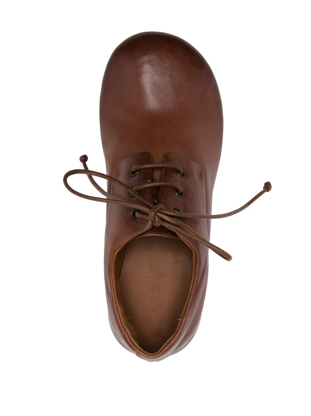 Shop Marsèll 50mm Leather Brogues In Brown