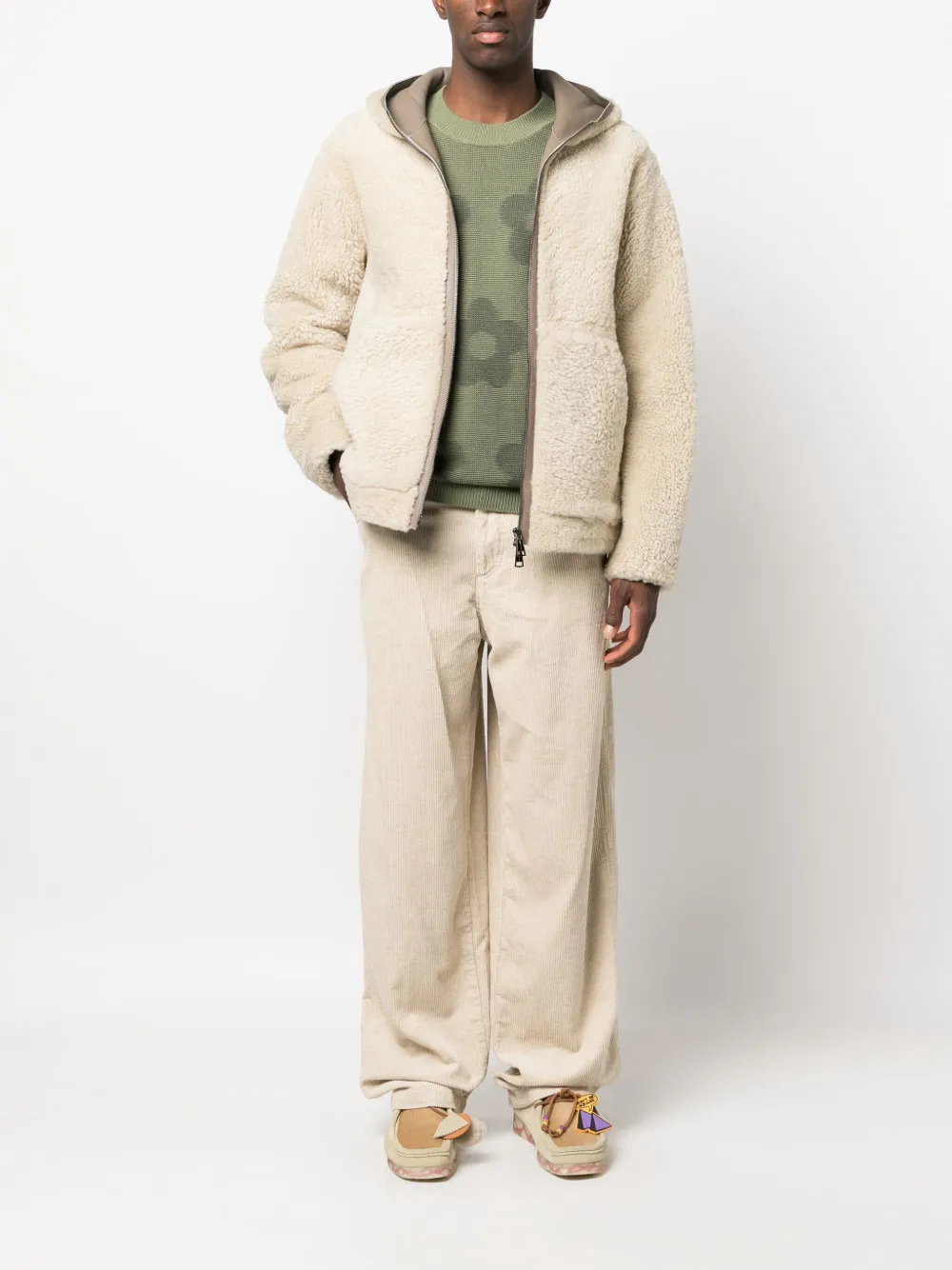 Manzoni 24 Jack met capuchon - Beige