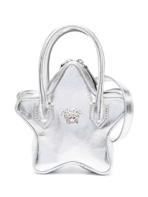 Versace Kids Medusa Head-motif leather crossbody bag