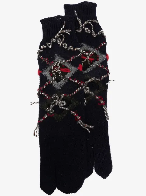 Maison Margiela calcetines tejidos Tabi