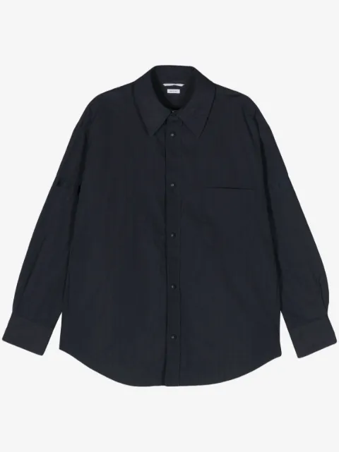 Thom Browne button-fastening shirt jacket