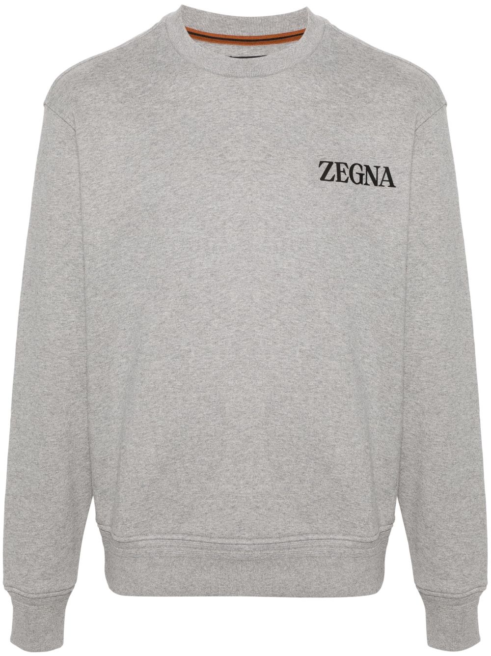 logo-appliqué cotton sweatshirt