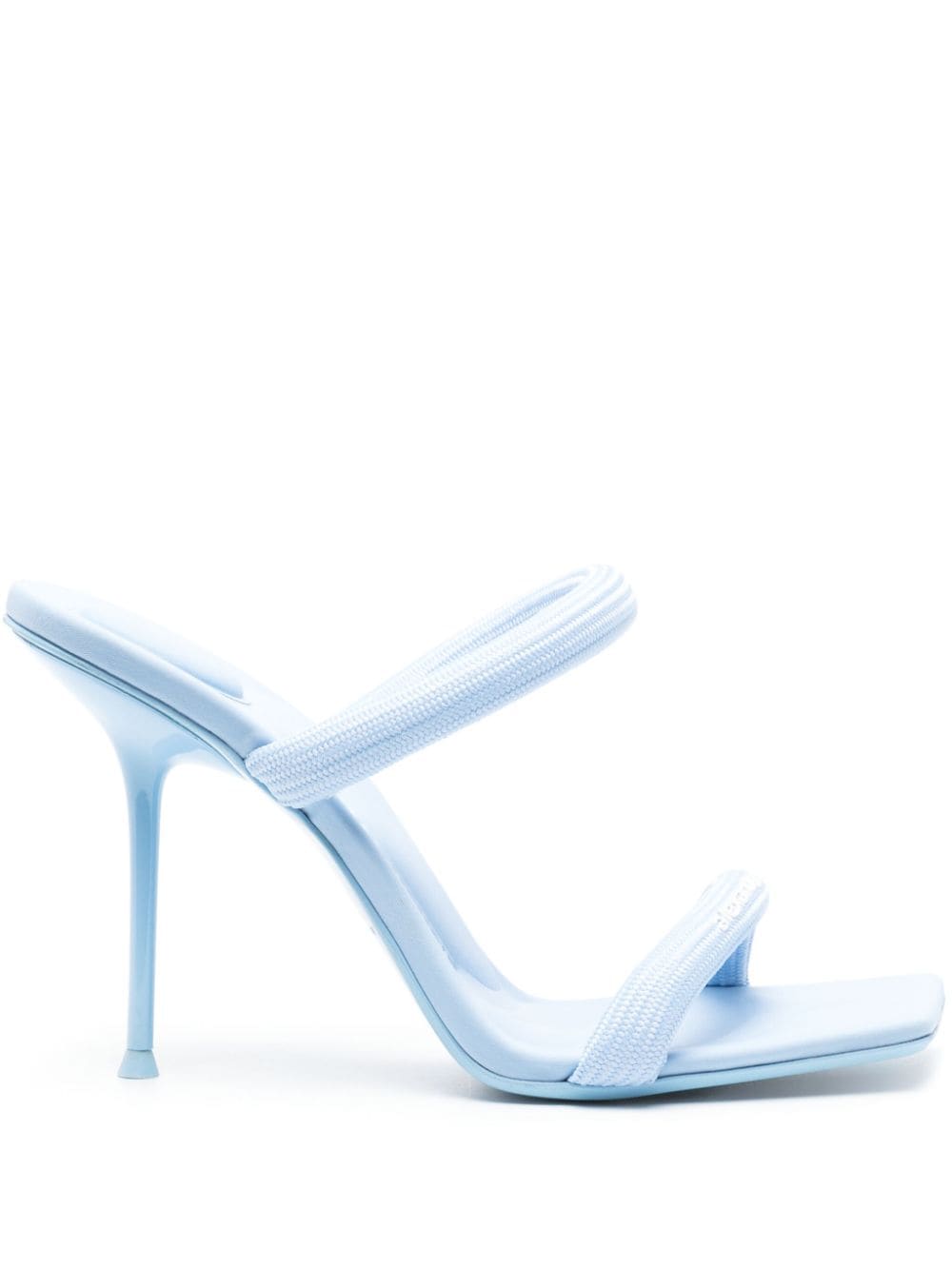 Shop Alexander Wang Julie 105mm Sandals In Blau