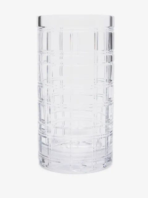 Ralph Lauren Home medium Hudson Plaid glass vase