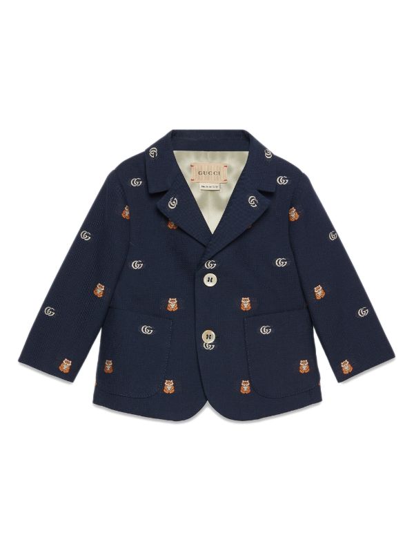 Gucci Kids シングルジャケット - Farfetch