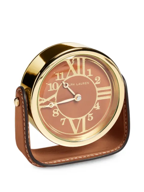 Ralph Lauren Home Brennan 皮质时钟 