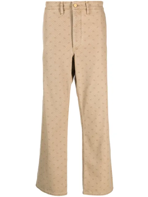 Ralph Lauren RRL pantalon droit à taille élastique
