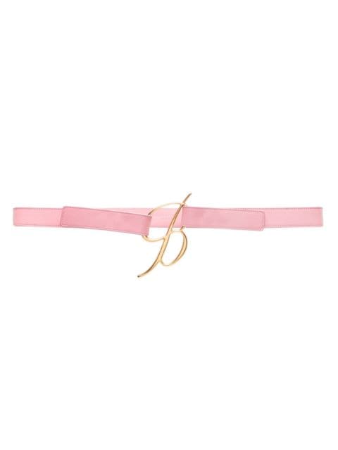 Blumarine B-buckle leather belt