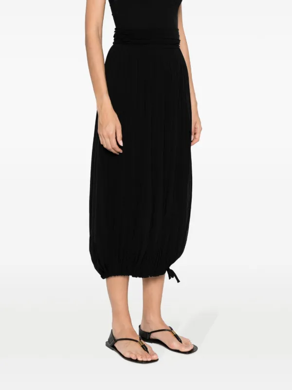 Philosophy Di Lorenzo Serafini Pleated Puffball Midi Skirt