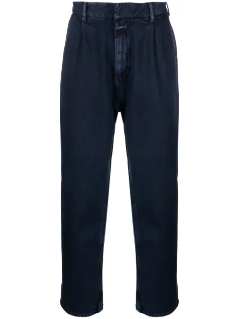 Closed mid-rise straigth-leg jeans 