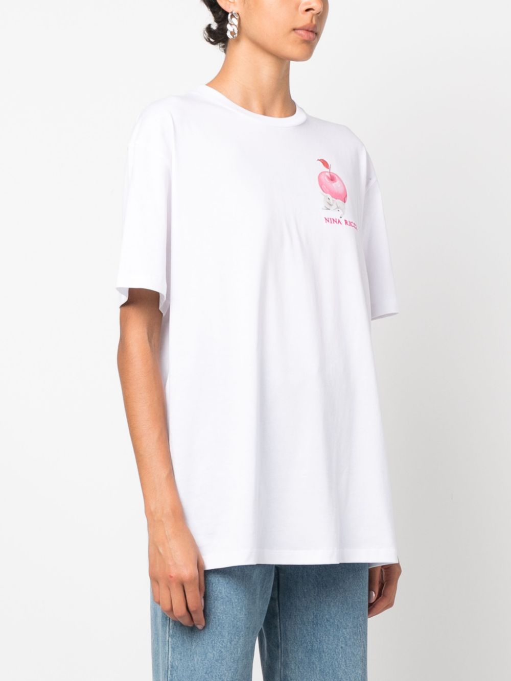 Nina Ricci graphic-print cotton T-shirt Women