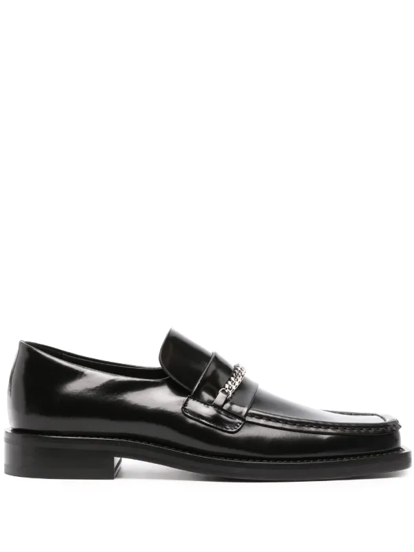 Martine Rose square-toe Leather Loafers - Farfetch