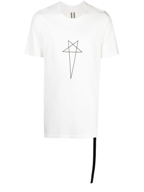 Rick Owens DRKSHDW star-logo crew-neck T-shirt