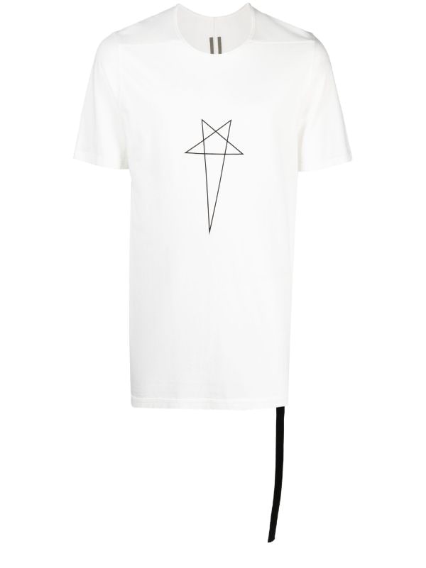 Rick Owens DRKSHDW star-logo crew-neck T-shirt - Farfetch