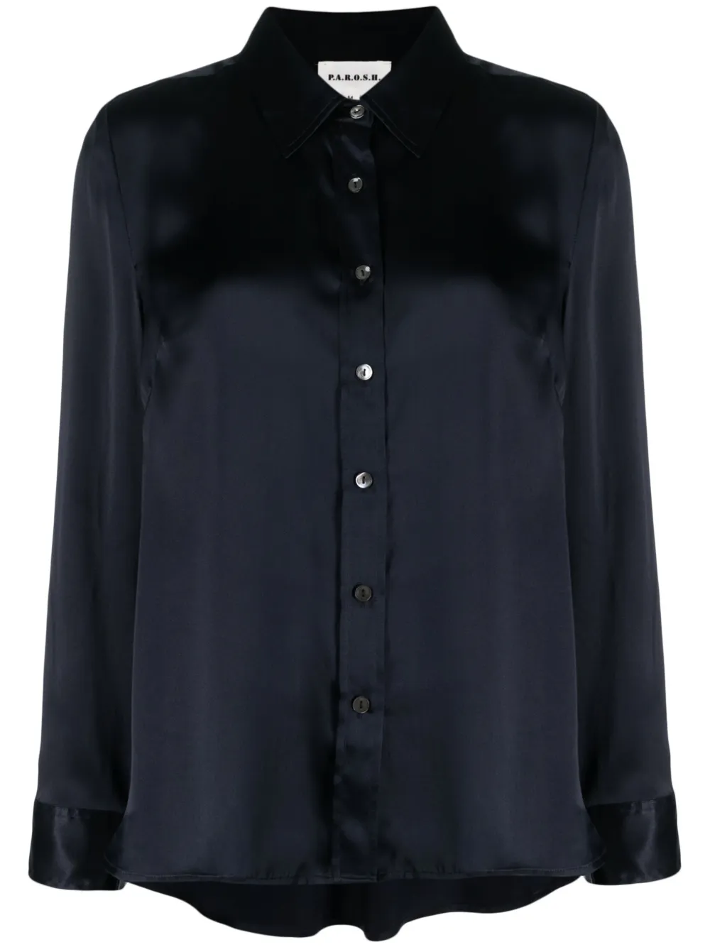 P.A.R.O.S.H. Zijden blouse Blauw
