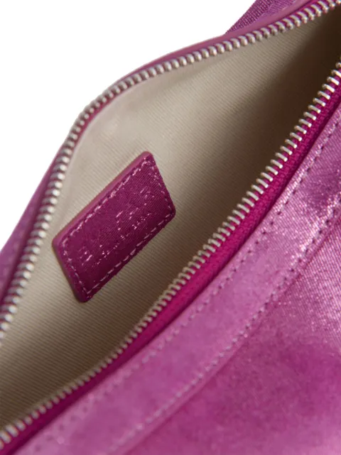 BY FAR Mini Amira metallic-effect shoulder bag 23PFMINRSFCHJLLMED - 3