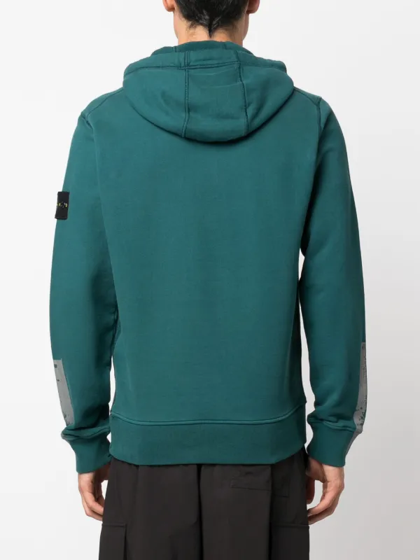 Stone island best sale blue marine hoodie