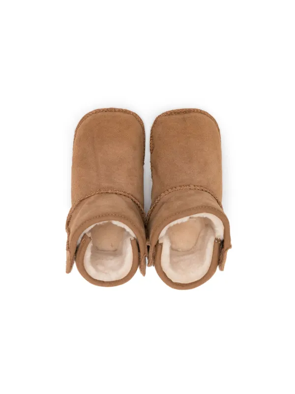 UGG Kids Baby Classic Shearling Boots Brown FARFETCH IN