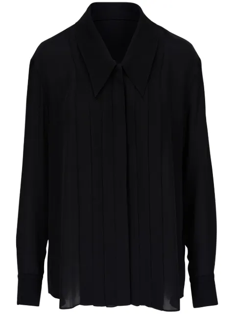 KHAITE The Dorian silk shirt