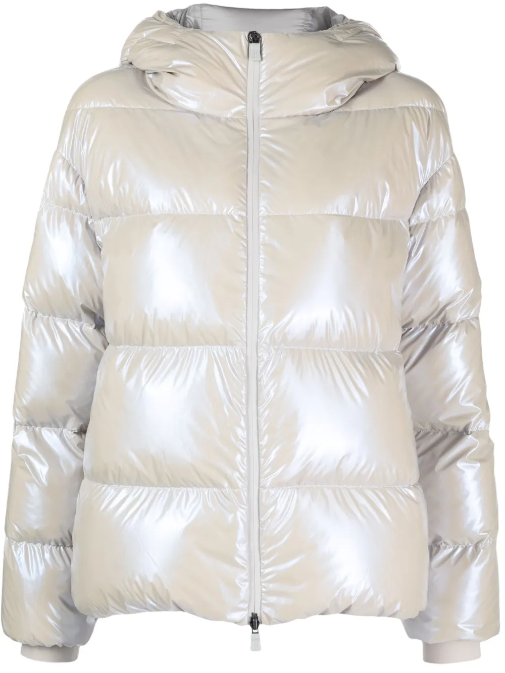 Herno padded hooded jacket | Grey | Image 1