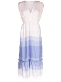 lemlem Jelba gradient-effect dress - Pink