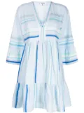 lemlem Ruki Flutter Dress - Blue