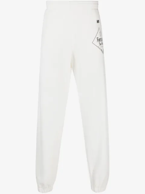 Wales Bonner logo-print track pants
