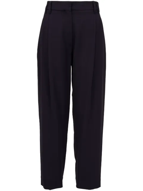 Brunello Cucinelli box-pleat high-waisted trousers 
