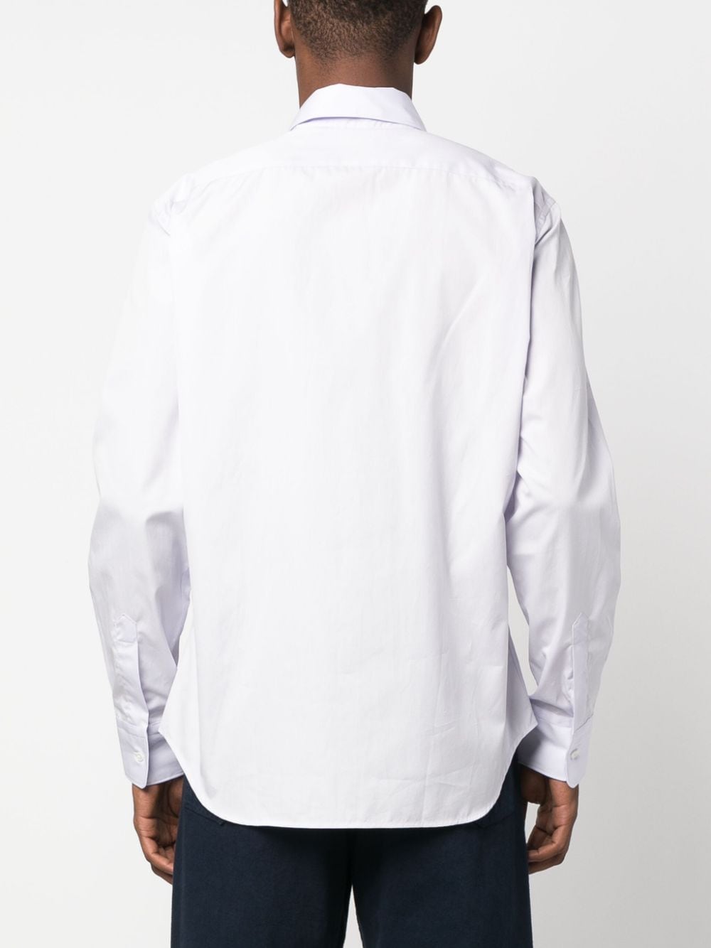 ASPESI Button-down overhemd Paars