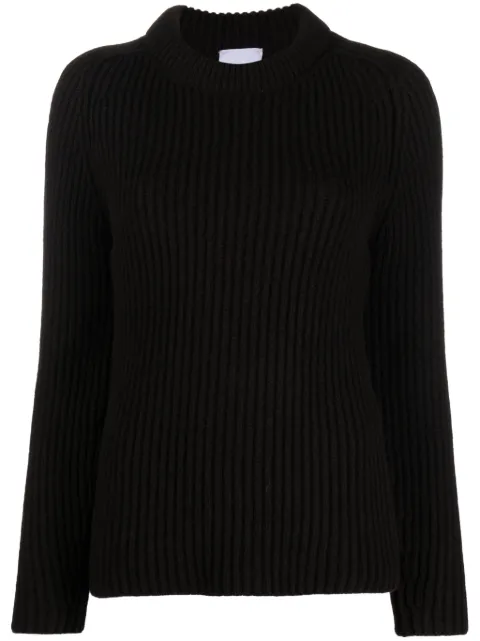 Patou 3D crew-neck ribbed jumper