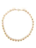 ISABEL MARANT ball-chain knotted necklace - Neutrals