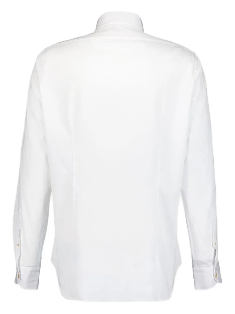 Boglioli long-sleeve button-fastening shirt - 0101 WHITE