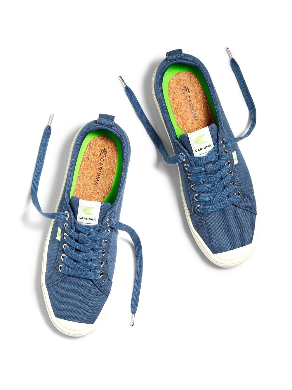 Cariuma Oca sneakers van biologisch katoen Blauw