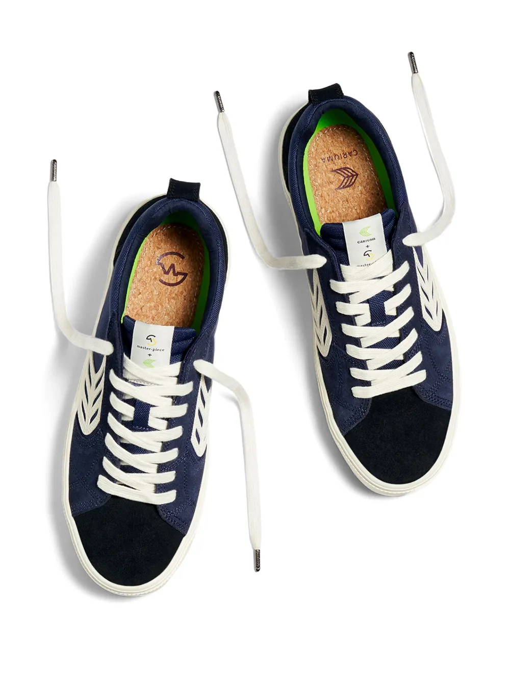 Cariuma x Mater-Piece Catiba Pro sneakers met suÃ¨de vlakken Blauw