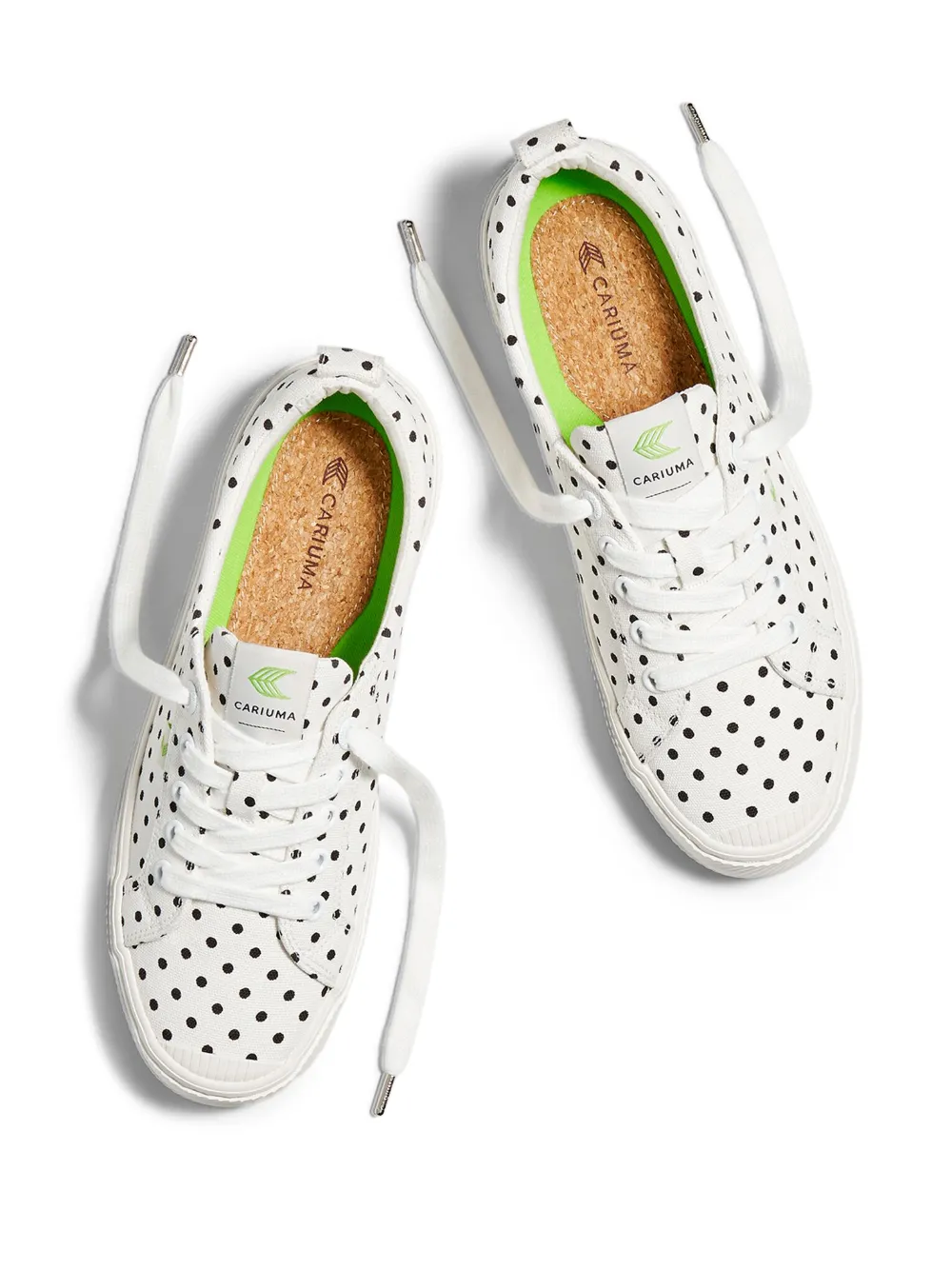 Cariuma OCA polka-dot sneakers White