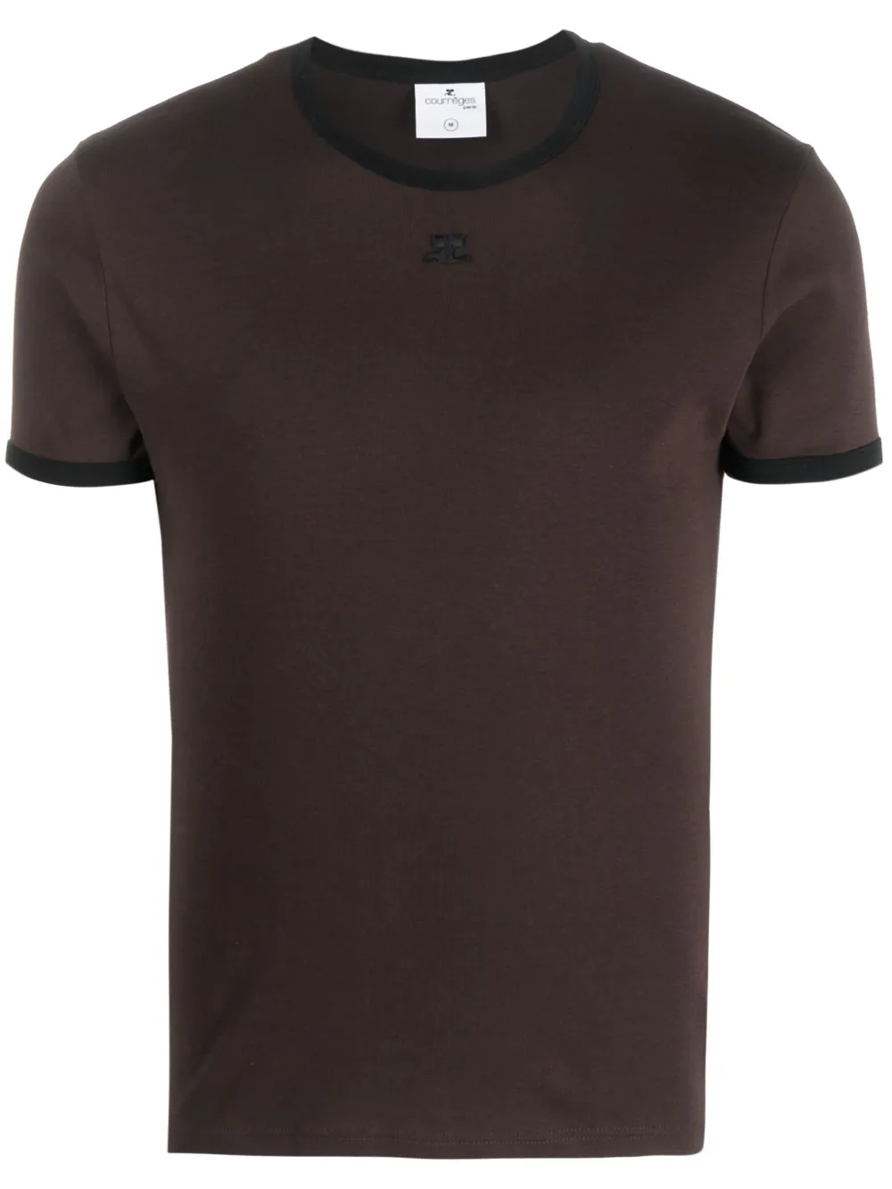 Courrèges playera Bumpy Contrast | marrón | Image 1