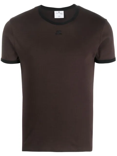 Courrèges playera Bumpy Contrast