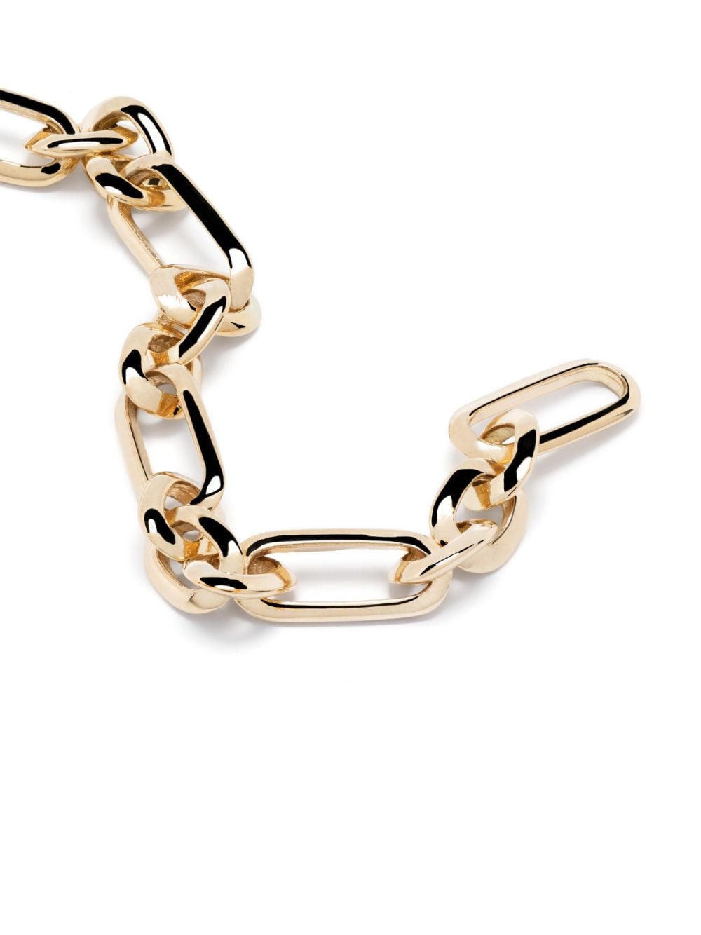 Shop Lizzie Mandler Fine Jewelry 18kt Yellow Gold Figaro-link Chain Bracelet