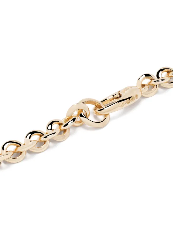 Lizzie Mandler Fine Jewelry チェーン ブレスレット 18Kイエロー