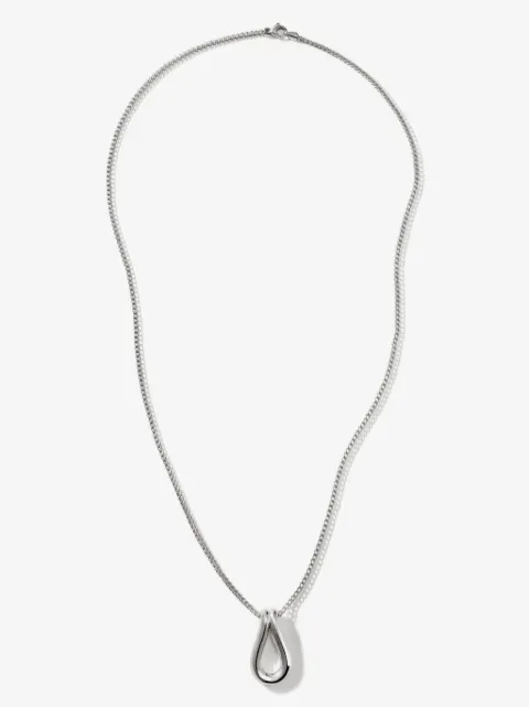 John Hardy Surf pendant chain necklace