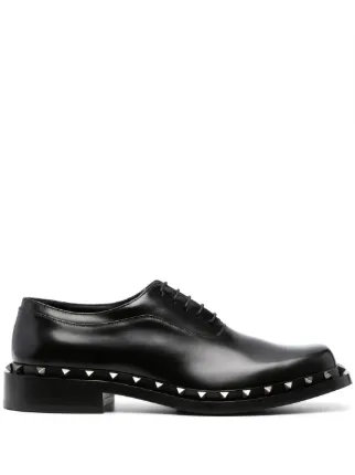 【VALENTINO】ロックスタッズ スタッズ付きダービーシューズ Valentino Garavani ロックスタッズ ダービーシューズ
