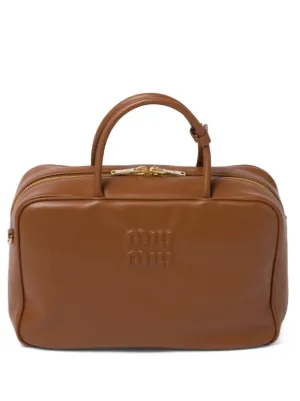 miu miu brown bag