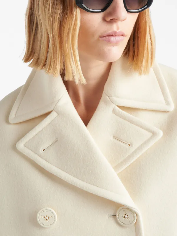 Prada peacoat deals