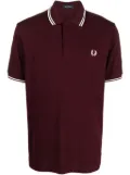 Fred Perry logo-embroidered cotton polo shirt