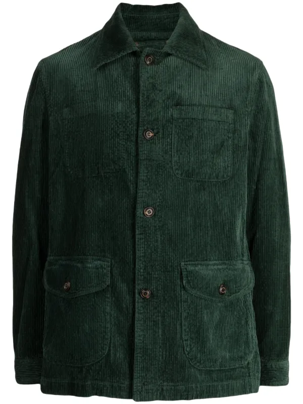 Dark green corduroy on sale jacket