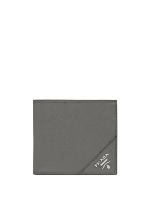 Prada Saffiano leather folding wallet