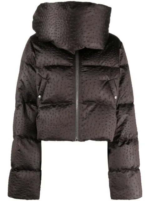 Rick Owens funnel-neck puffer jacket