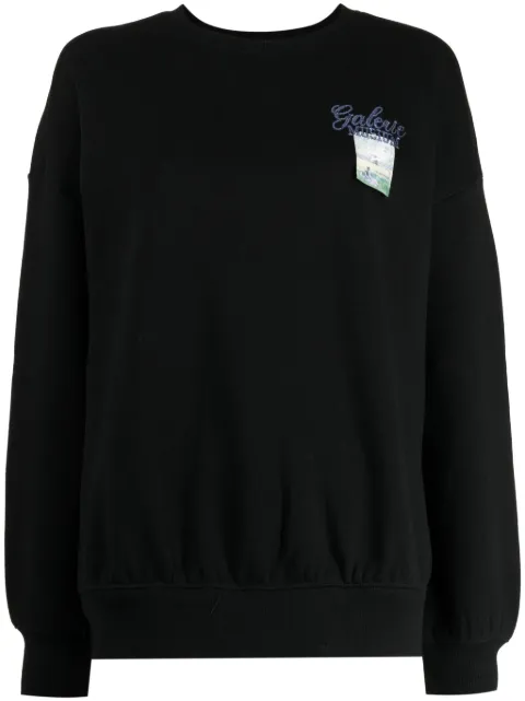 Musium Div. sudadera con logo estampado 