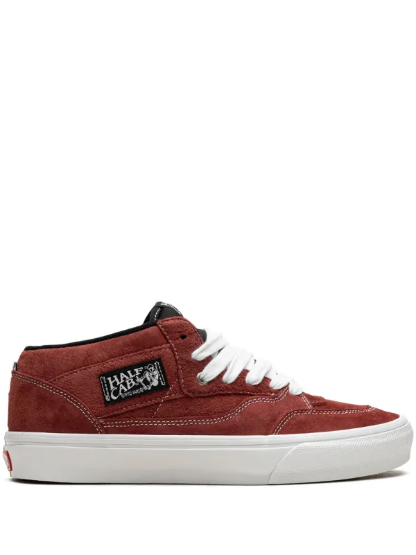 Vans Skate Half Cab Brick sneakers unisex Rubber Suede Fabric 10.5 Red